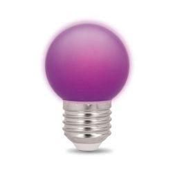 Forever Light, LED Bulb E27 G45 2W 230v purple 5pcs