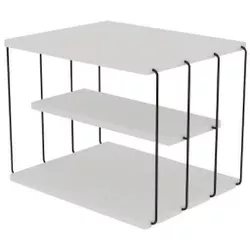 cumpără Măsuţă cafea Trendy Lifon -Alb 50x40x34cm în Chișinău 