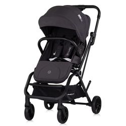 cumpără Сărucior pentru copii Chipolino LKGT02601CH Go Twist Charcoal 360 rotation în Chișinău 