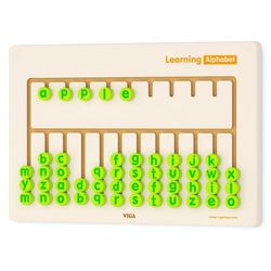 купить Игрушка Viga 50674 Wall Toy- Learning Alphabet в Кишинёве 