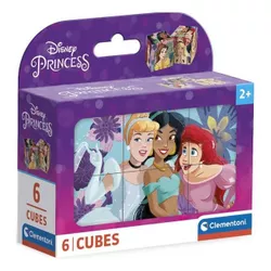 cumpără Puzzle Clementoni Cuburi Princess, 6 buc. (40660) în Chișinău 