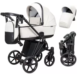 cumpără Сărucior pentru copii Angelina Carucior 2in1 Enigma Eco White Ecco-12 în Chișinău 