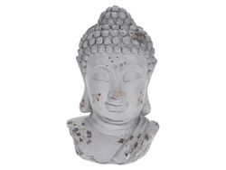 Статуя "Голова Будды" 20cm, серый