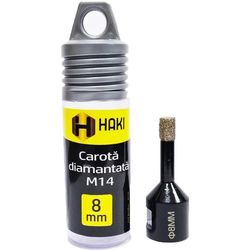 купить Набор головок, бит, насадок Haki 4656 коронка алмазная M14 Ø8мм в Кишинёве 