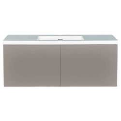 cumpără Dulap pentru lavoar Bayro Formal Auris 1200 suspendat, gri deschis în Chișinău 