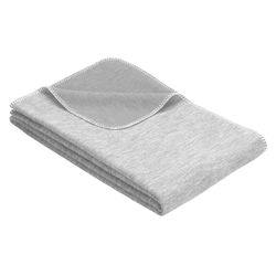 cumpără Textile de casă Ibena 2163/800 Jacquard Baumwolldecke Lausanne GOTS Grey în Chișinău 