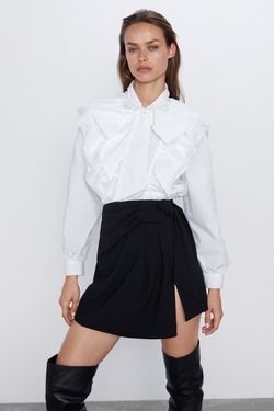 Шорты ZARA Чёрный zara 4886/282/800