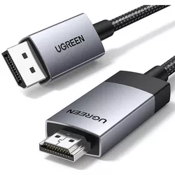 купить Кабель для IT Ugreen 15774, DP to HDMI 4K@60Hz 2M, Black в Кишинёве 