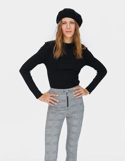 Трикотаж Stradivarius Чёрный 5140/701/001