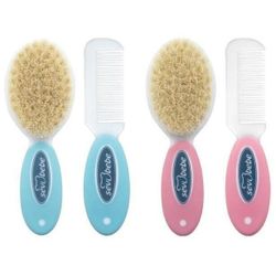 cumpără Set pentru îngrijirea bebeluşului Sevi Bebe 401 Расчески для младенцев (натуральная щетина) în Chișinău 