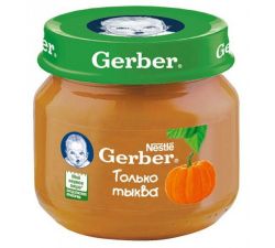 Пюре Gerber Тыква (4+ мес) 80 г