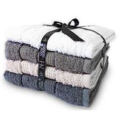 cumpără Textile de casă Promstore 46147 Towel Set Набор полотенец 4шт 50x80cm NH Towel Set х/б în Chișinău 