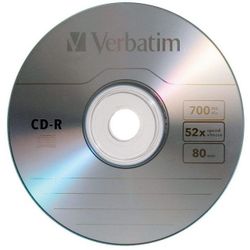 CD-R  50*Spindle, Verbatim, 700MB, 52x, Extra protection