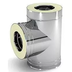 купить Дымоход miscellaneous Тройник нержавеющая изолированная 90 дюймов, диаметр 150-200 мм в Кишинёве 