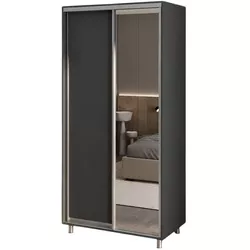 cumpără Dulap my-STYLE C10H1T02AM02-U22, 100x210, антрацит în Chișinău 