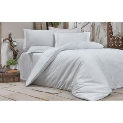 купить Домашний текстиль Cottony SLPSL Stripe Satin Perla Alba: 1 pers в Кишинёве 