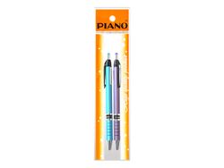 Набор ручек шариковых PT-165C soft ink, 0.7mm, 2шт, синих