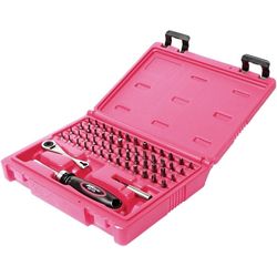 купить Отвёртка JTC JTC-5610 биты с мини-трещоткой и отвёрткой с храповым механизмом, 55 предметов в Кишинёве 