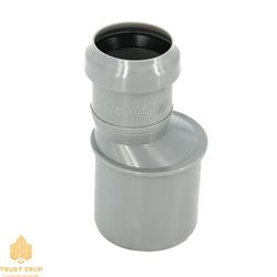 Редукция диаметр 50х32x90 мм (серый)