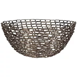 cumpără Accesoriu pentru casă Promstore 11954 Cos de fructe EH din lanț 26cm metal în Chișinău 