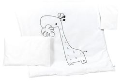 купить Детское постельное белье PernaMea Set lenjerie 3 piese Satin Girafa (PM.100468/13) в Кишинёве 