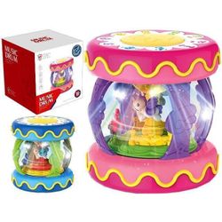 cumpără Jucărie muzicală Promstore 44062 барабан-карусель 19cm în Chișinău 