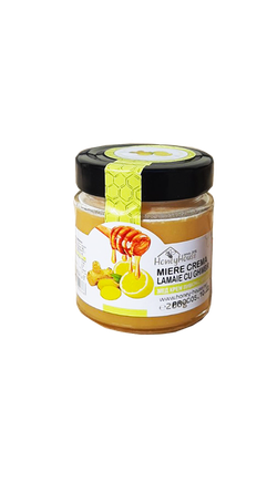 Miere crema cu lamaie si ghimbir 200g