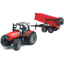Трактор с прицепом Massey Ferguson 7480, код 43225