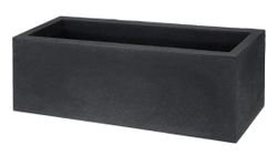 купить Цветочный горшок ProGarden 40216 Paralelipiped, 80x30x26cm, plastic, antracit в Кишинёве 