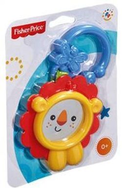Погремушка-прорезыватель Лев/Жабка Fisher-Price, код CBL16