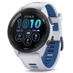 cumpără Ceas inteligent Garmin Forerunner 265 Whitestone/Tidal Blue (010-02810-11) în Chișinău 