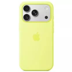 купить Чехол для смартфона Apple iPhone 17 Pro Silicone Case with MagSafe – Neon Yellow MGFF4ZM/A в Кишинёве 
