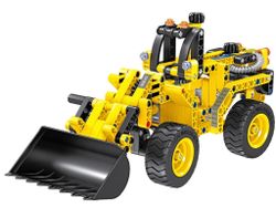 6803, XTech Bricks: 2in1, Construction Bulldozer & Tank, 261 pcs