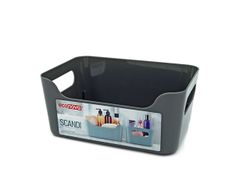 Корзина Econova Scandi 1.2l, 17X12X7.5cm, серая