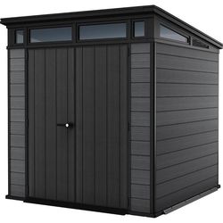 купить Садовый сарай Keter 56120 Casuta de gradina Cortina 7x7 216x218x226cm, gri в Кишинёве 