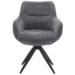 купить Стул Interdepo TURIN Темно-серый в Кишинёве 