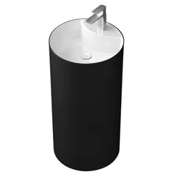купить Раковина Dremex Gelcoat CONE 440x870 White + Black Mat в Кишинёве 