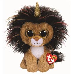 купить Мягкая игрушка TY TY36455 RAMSEY lion with horn 24 cm в Кишинёве 