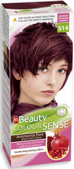 Краска для волос, SOLVEX MM Beauty Sense, 125 мл., S14 - Спелая вишня