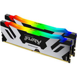 64GB DDR5-6000MHz  Kingston FURY Renegade RGB (Kit of 2x32GB) (KF560C32RSAK2-64), CL32-38, 1.35V