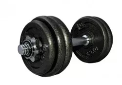 купить Гантель LiveUp LS2311/15/GY Set gantere 15kg в Кишинёве 