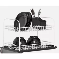 cumpără Uscator pentru vase Teknotel KB007 Scurator vase 48x33x32cm, metal alb în Chișinău 