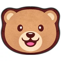 купить Коврик игровой Roxy Kids RBMT-001 Мишка, коврик плюшевый c эффектом памяти 50x60см в Кишинёве 