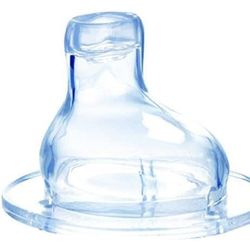 cumpără Cană cu pai Nuby ID1538 Носик-непроливайка для бутылочек с широким горлом (6м.+) în Chișinău 