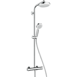 Sistema de dus hansgrohe Crometta 160 1Jet Showerpipe cu termostat