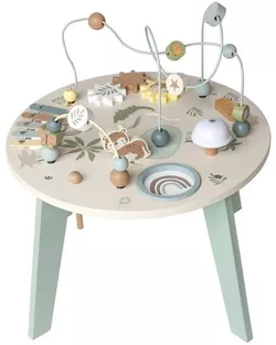 cumpără Complex de joacă pentru copii Premaman PJQP19-CCC-UNQ Masuta de activitati din lemn Little Savanna în Chișinău 