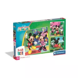 cumpără Puzzle Clementoni Puzzle 3x48 Clubul Mickey Mouse 2026 (25005) în Chișinău 