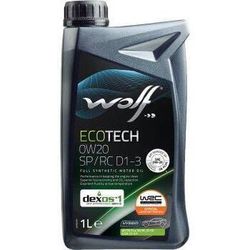 купить Масло Wolf 0W20 ECOTECH D1-3 1L в Кишинёве 