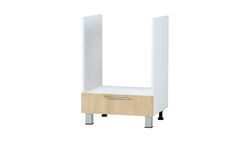 Kitchen lower cabinet for oven + 1 box, 600 mm