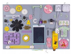 купить Развивающая доска miscellaneous 3ToysM MT14/MT12 Busy board в Кишинёве 